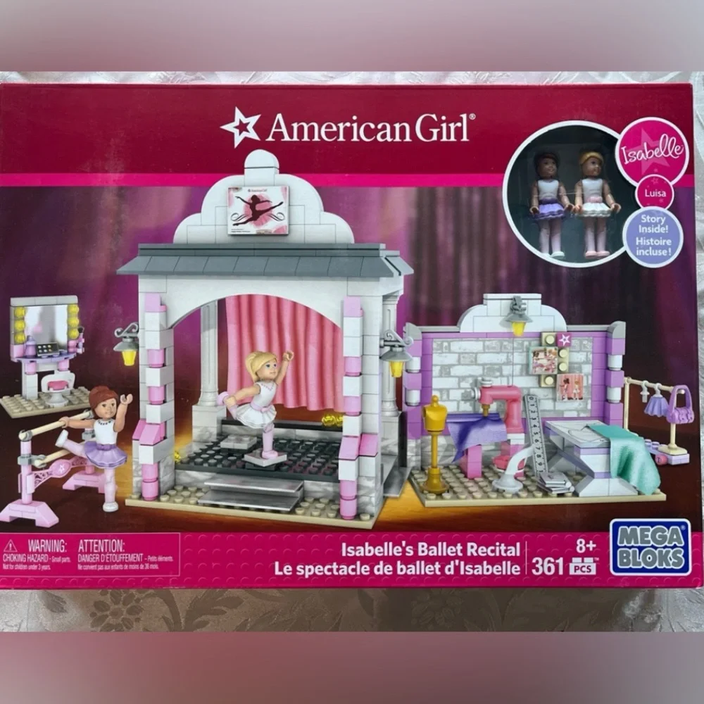 LEGO Friends Heartlake International School 41731 & American Girl Mega Construx
